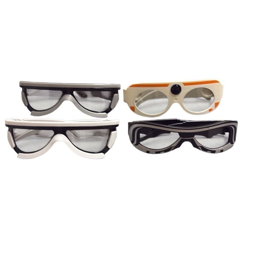 Complete Set Star Wars VII The Force Awakens Real D 3D Glasses Limited Edition‎